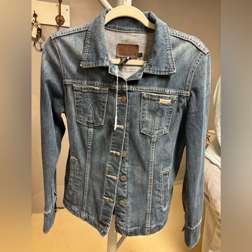 NWOT CALVIN KLEIN JEAN JACKET